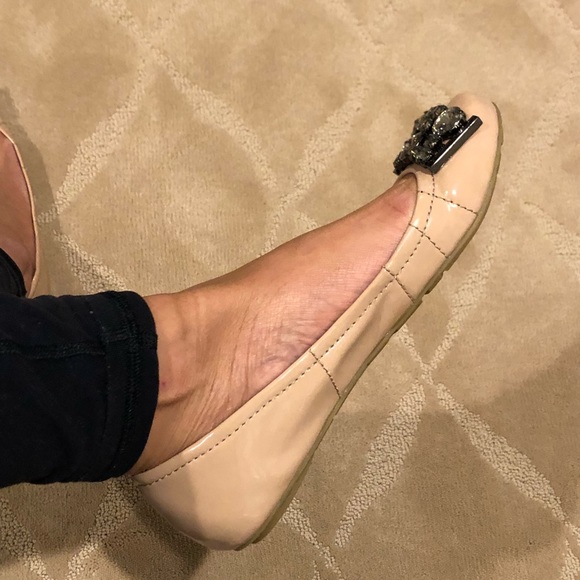 Sam Edelman Embellished Nude Flats - Picture 7 of 7